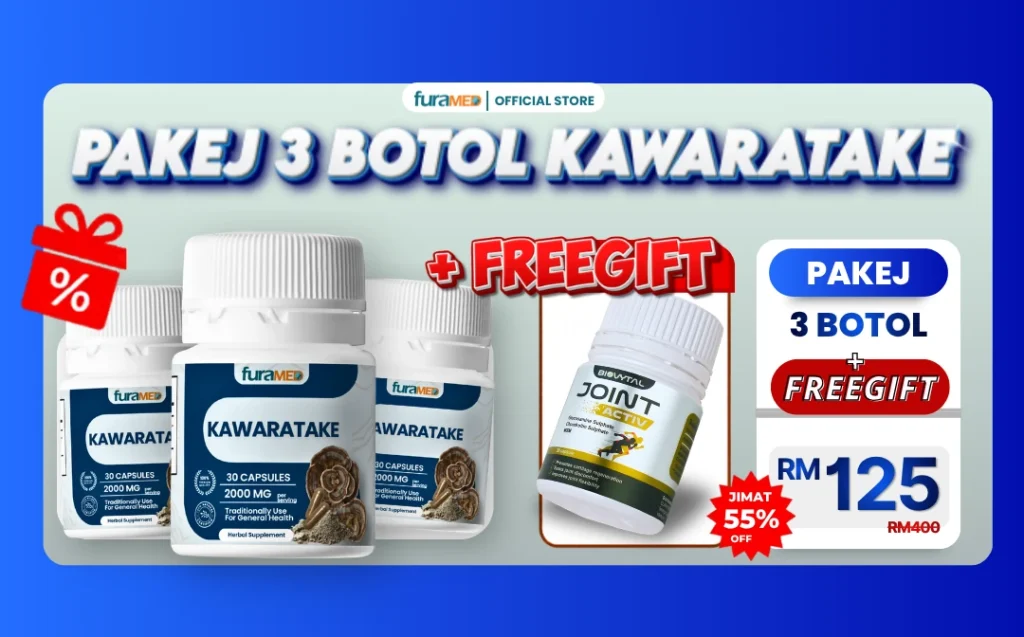 3 Botol Kawaratake + 1 Botol Joint Active [FREEGIFT]