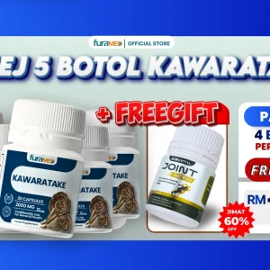 5 Botol Kawaratake + 1 Botol Joint Active [FREEGIFT]