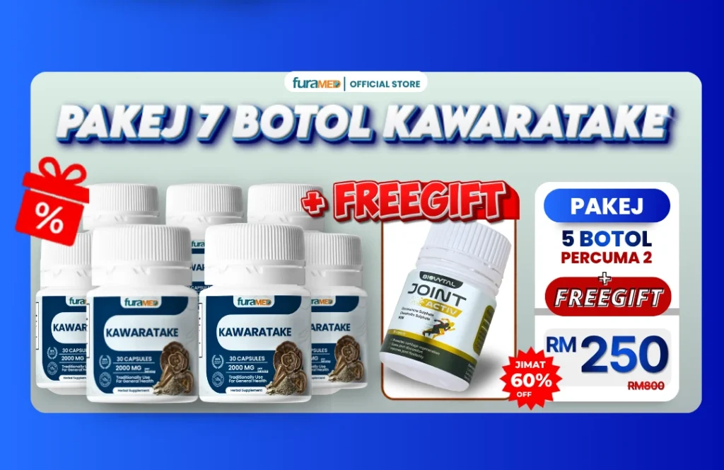 7 Botol Kawaratake + 1 Botol Joint Active [FREEGIFT]