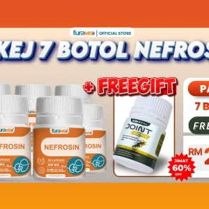 7 Botol Nefrosin + 1 Botol Joint Active [FREEGIFT]